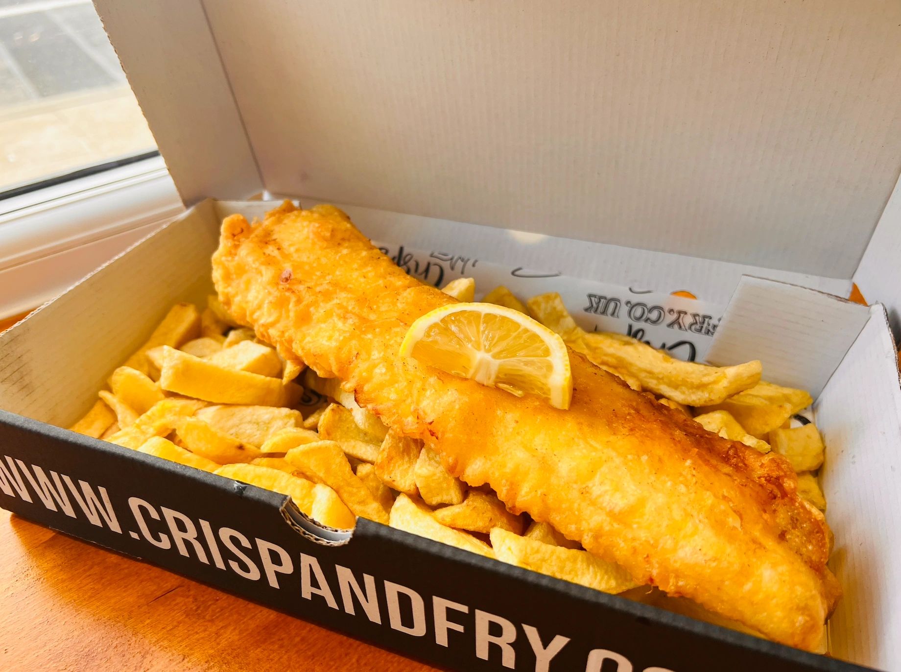 Crisp & Fry Fish and Chips Restaurant Cross Hands, Wales